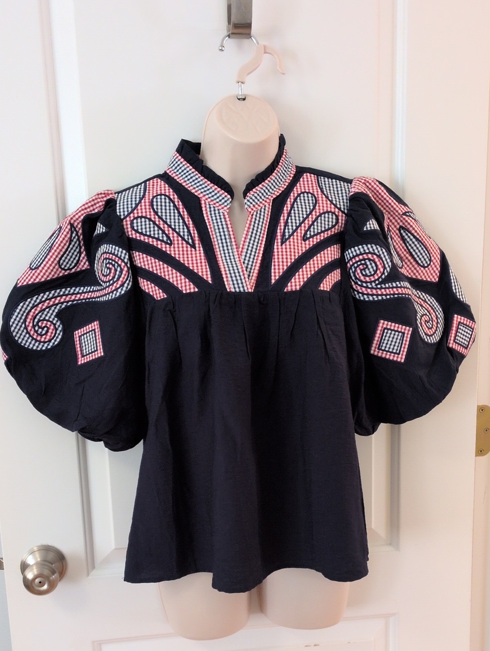 THML Go Anywhere Embroidered Blouse